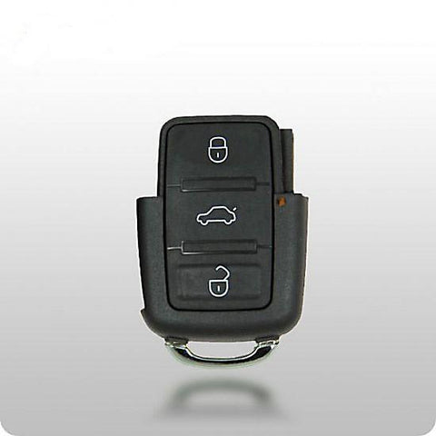 VW 3-Button Remote (753T 1998-2001) SQUARE BUTTONS (Remote Only) - ZIPPY LOCKS